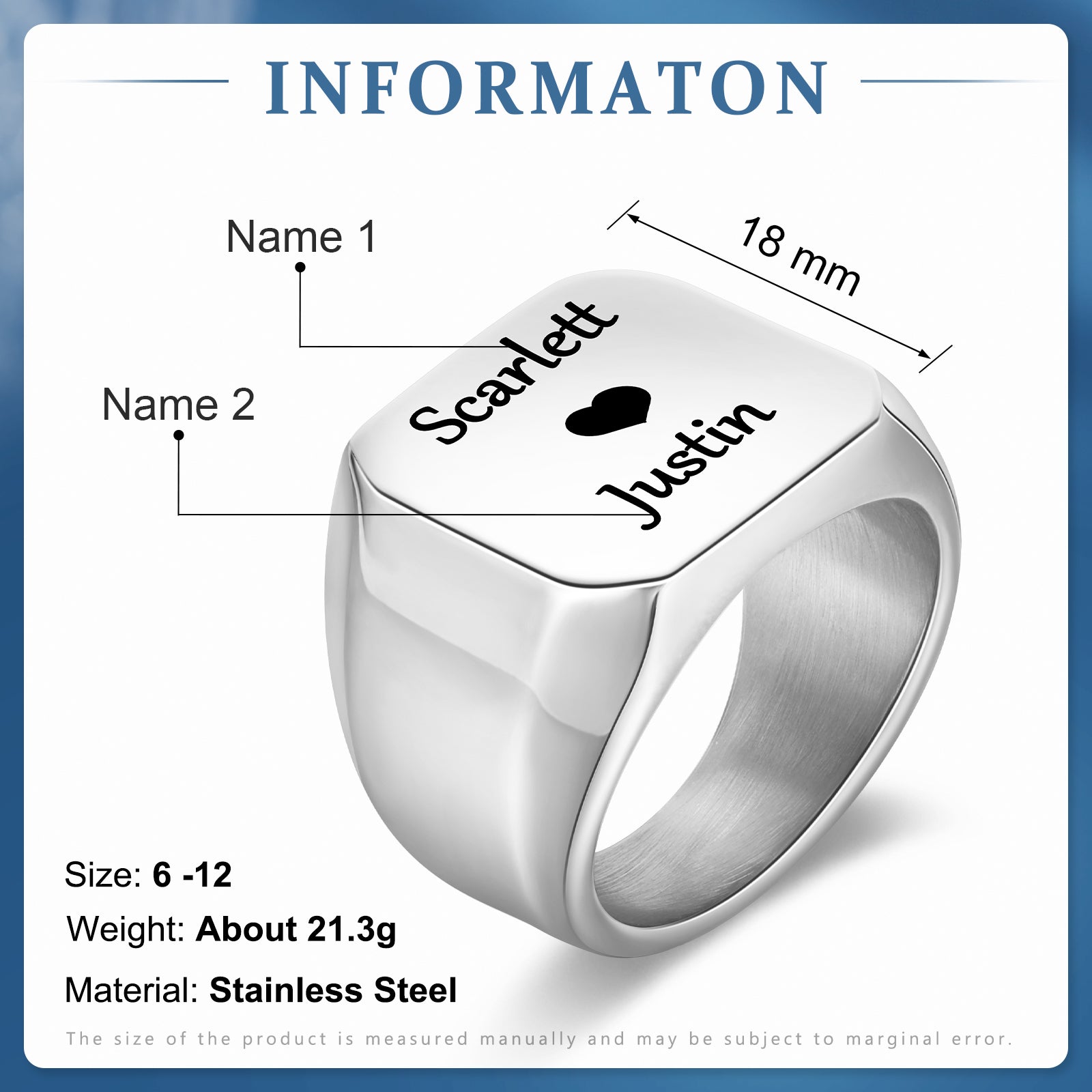 Custom Photo Ring