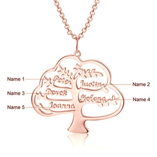 Personalized Rhodium Plated Name Necklace