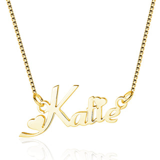 Custom Love Name Necklace