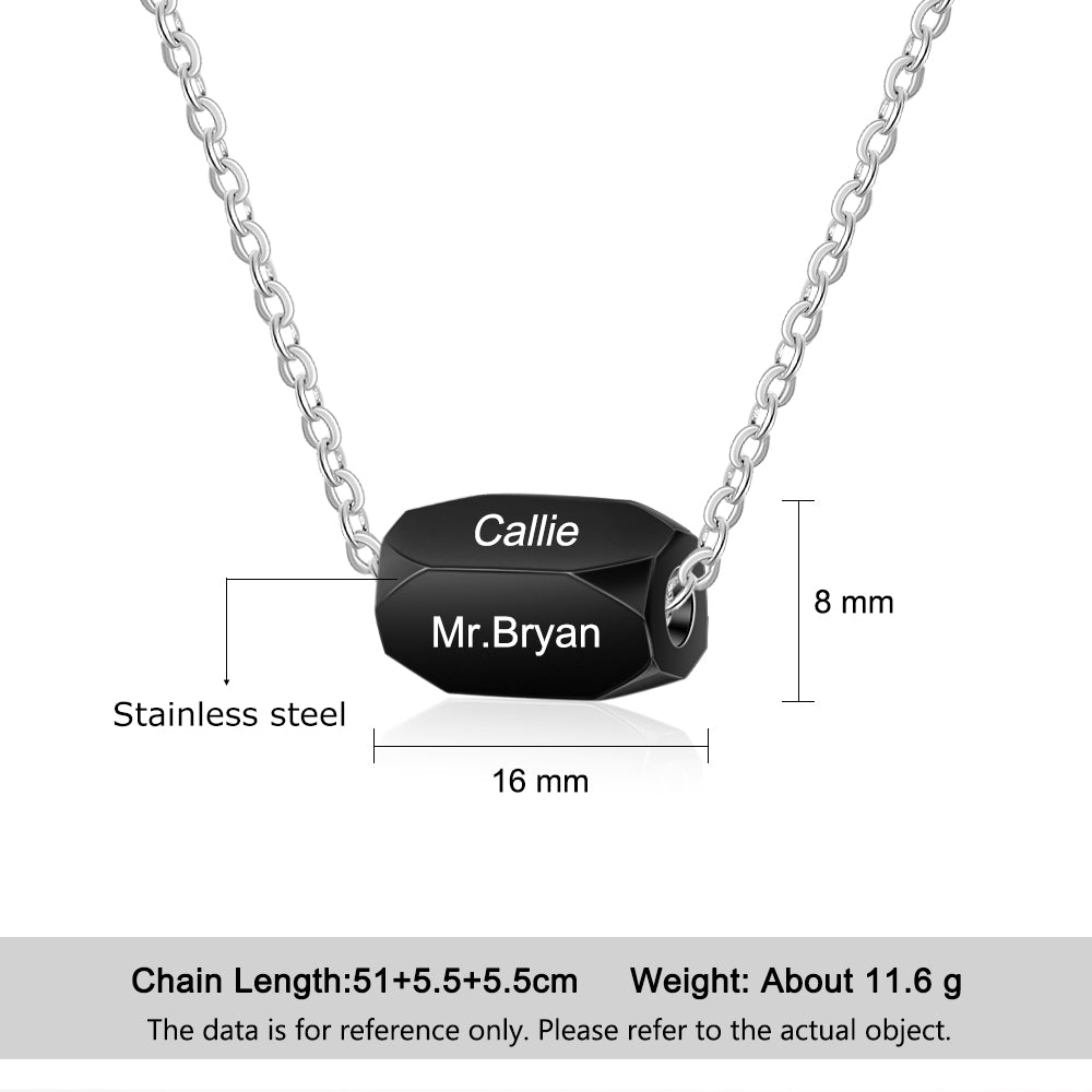 Custom Stainless Steel Diamond necklace