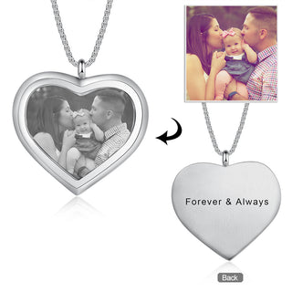 Stainless Steel Personalized Photo Pendant Necklace