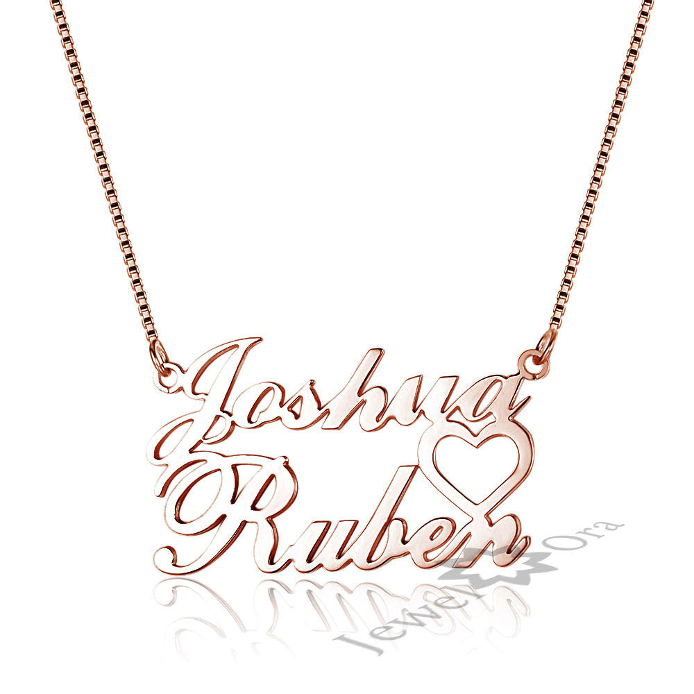 Personalized 925 Sterling Silver Name Necklace