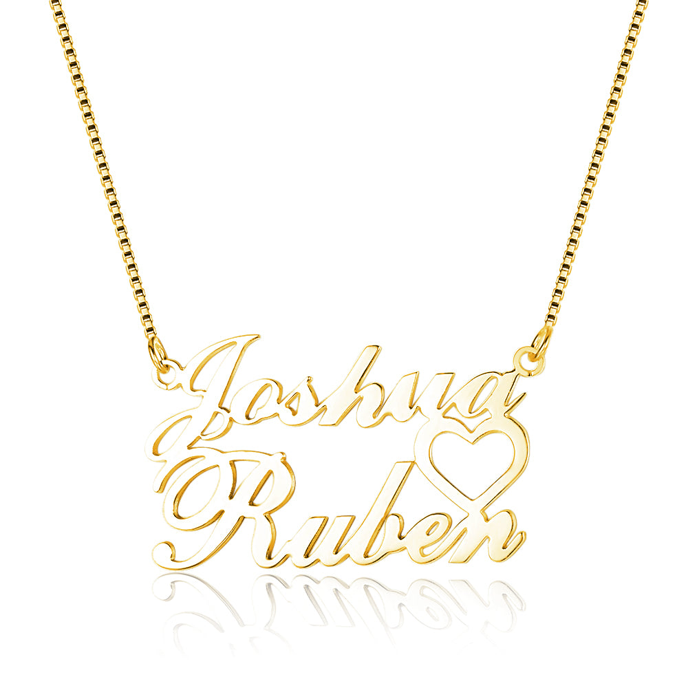 Personalized 925 Sterling Silver Name Necklace
