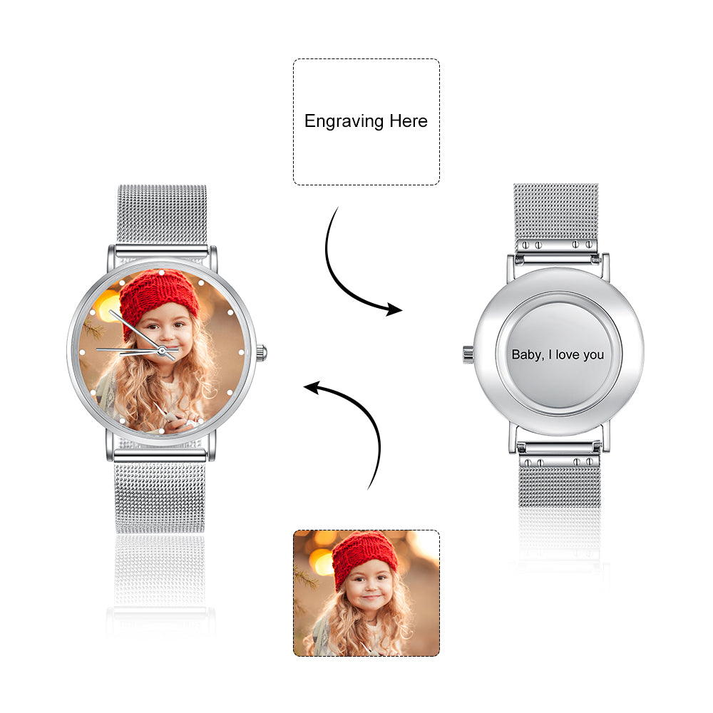 Custom Photo Women Watch