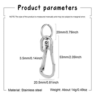 Custom Stainless Steel Keychain