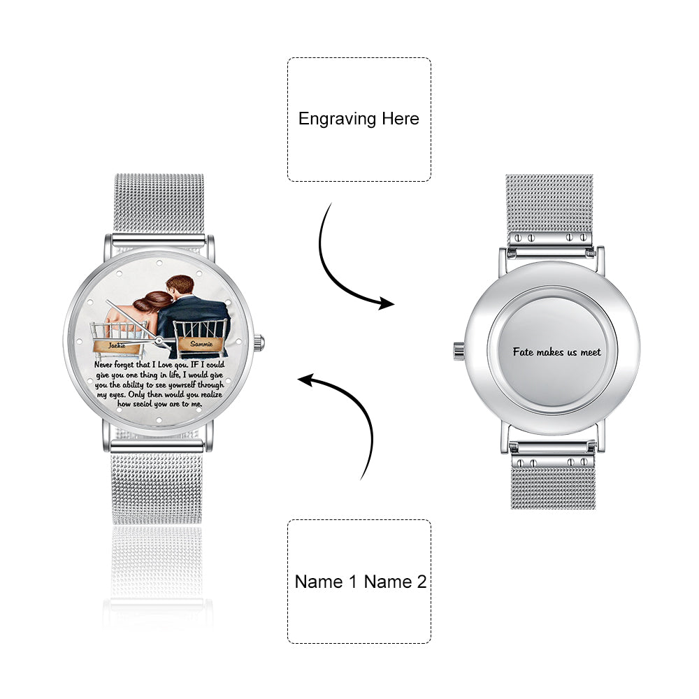 Custom Photo Women Watch