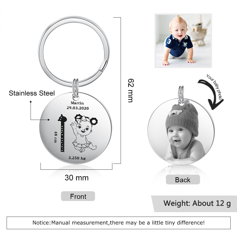 Custom Photo Keychain