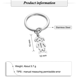Custom Baby Keychain