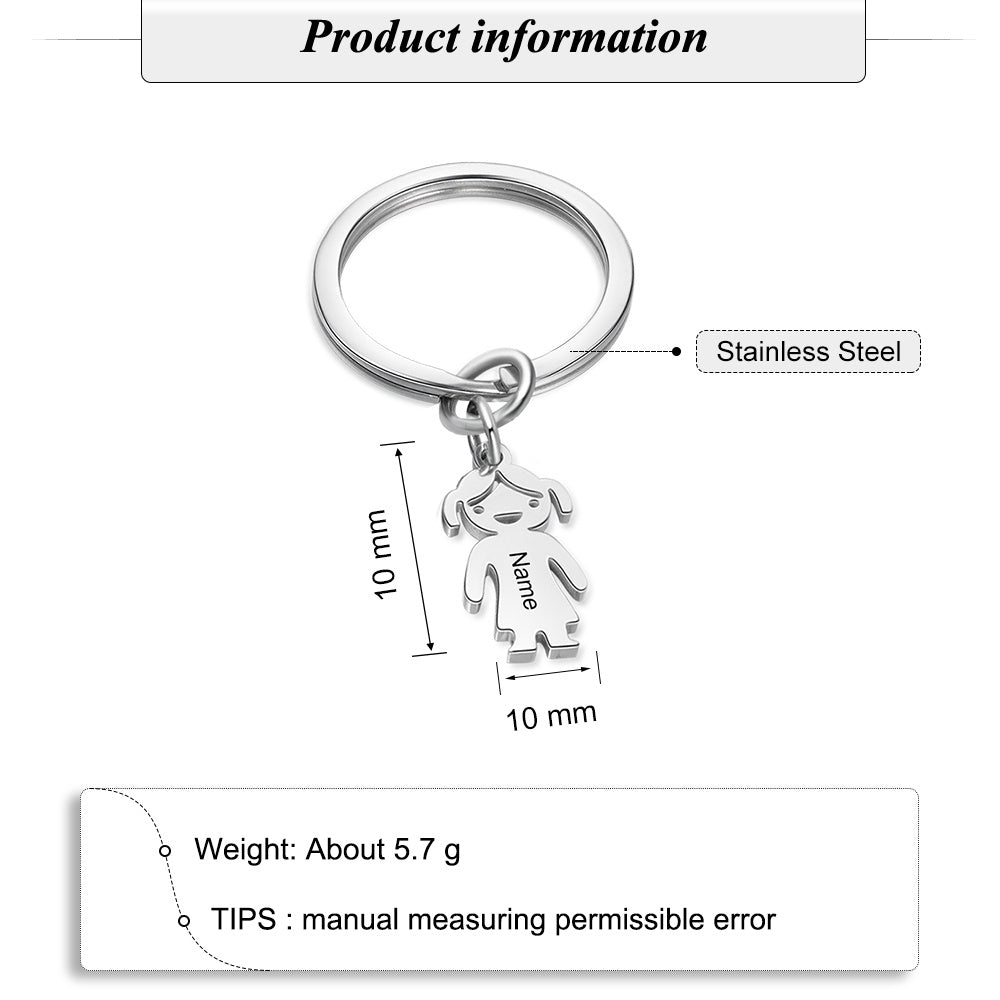 Custom Baby Keychain