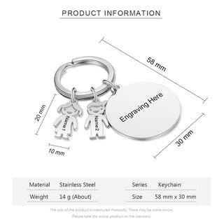 Custom Stainless Steel Keychain