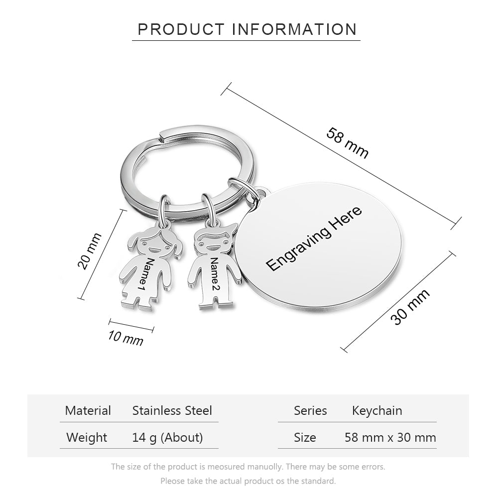 Custom Stainless Steel Keychain