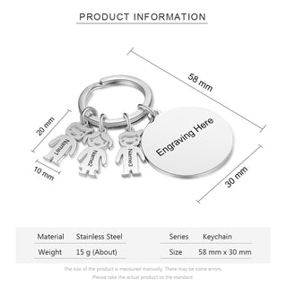 Custom Stainless Steel Keychain