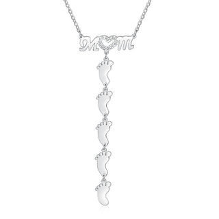 Engraving Stainless Steel Necklace