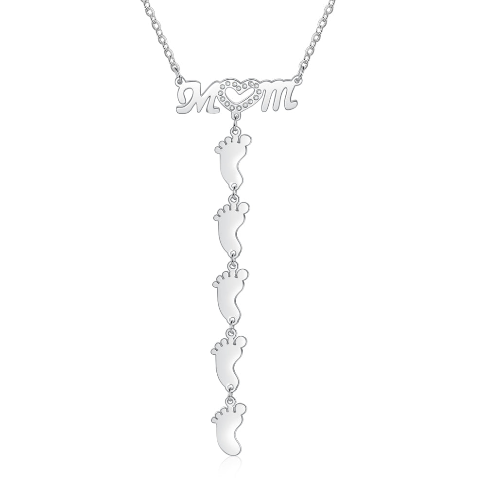 Engraving Stainless Steel Necklace