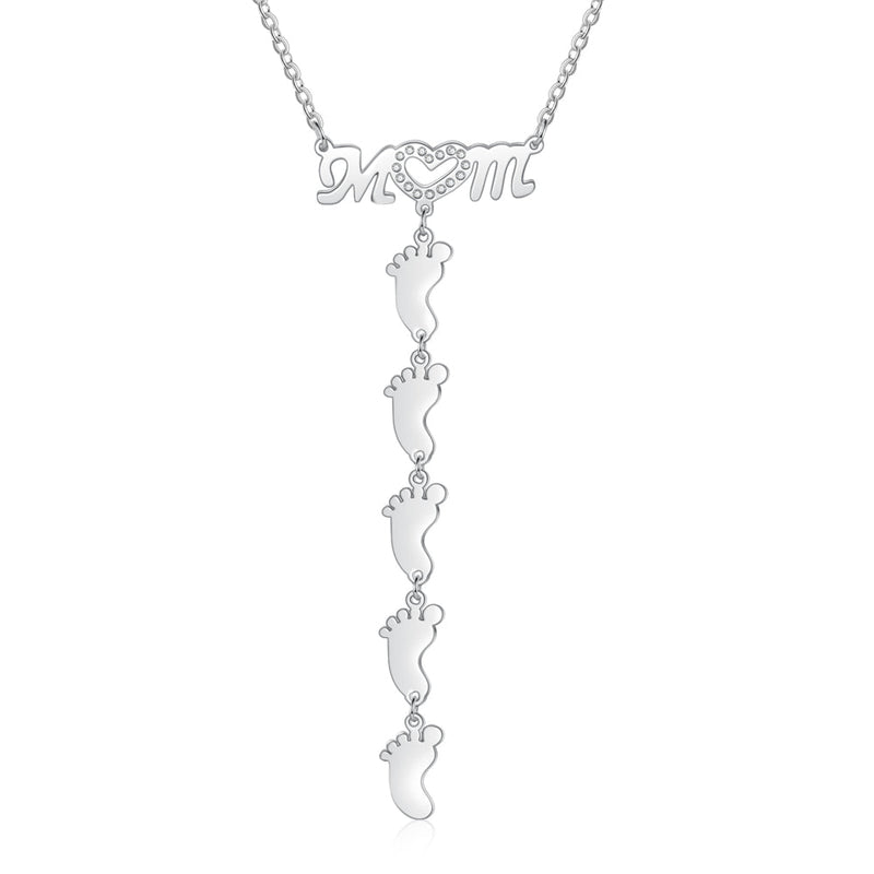 Engraving Stainless Steel Necklace
