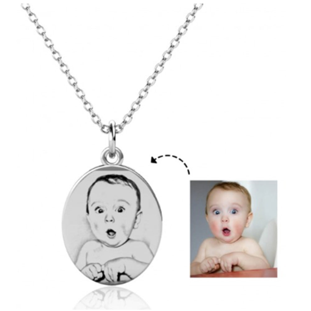 Custom Design Photo Pendant Necklace