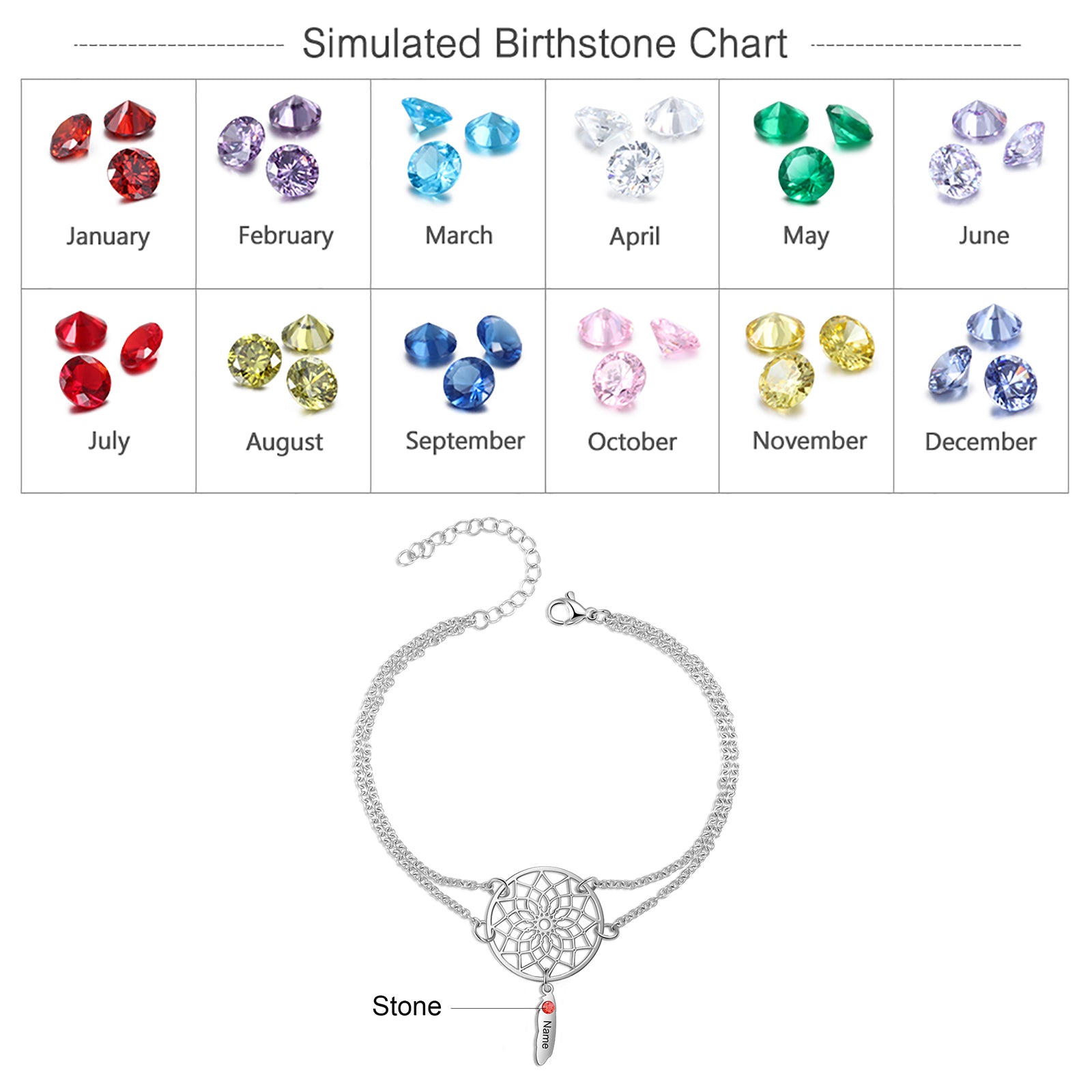 Stainless Steel Dreamcatcher Necklace