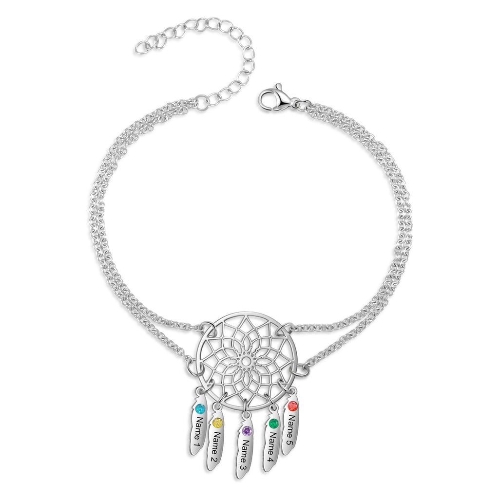 Stainless Steel Dreamcatcher Necklace