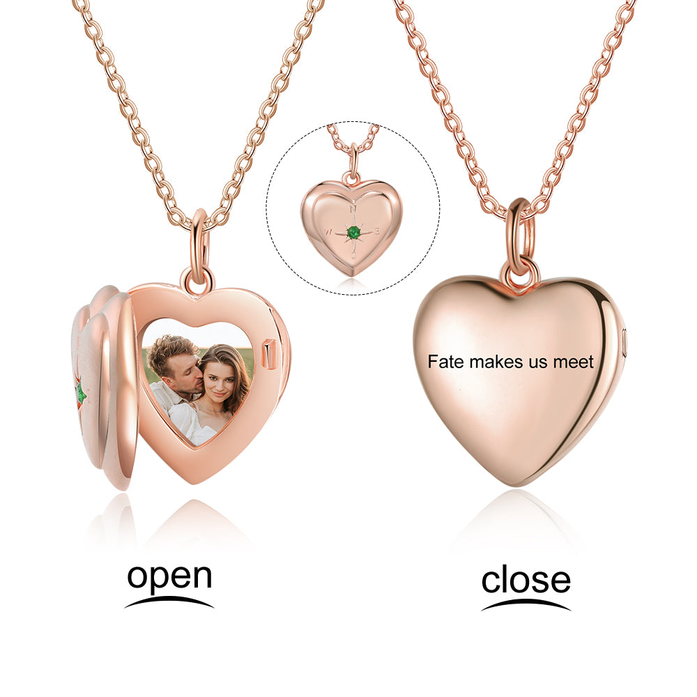 Personalized Custom Photo Necklace