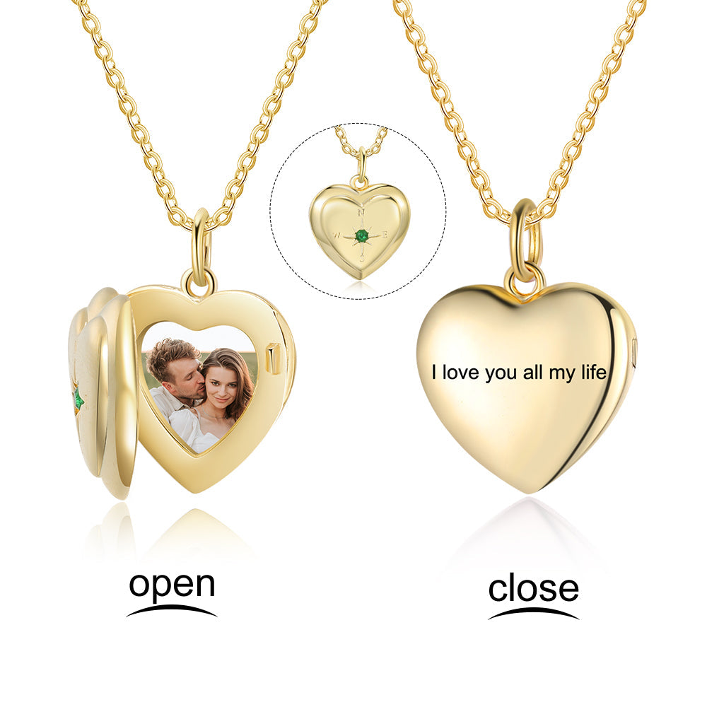 Personalized Custom Photo Necklace