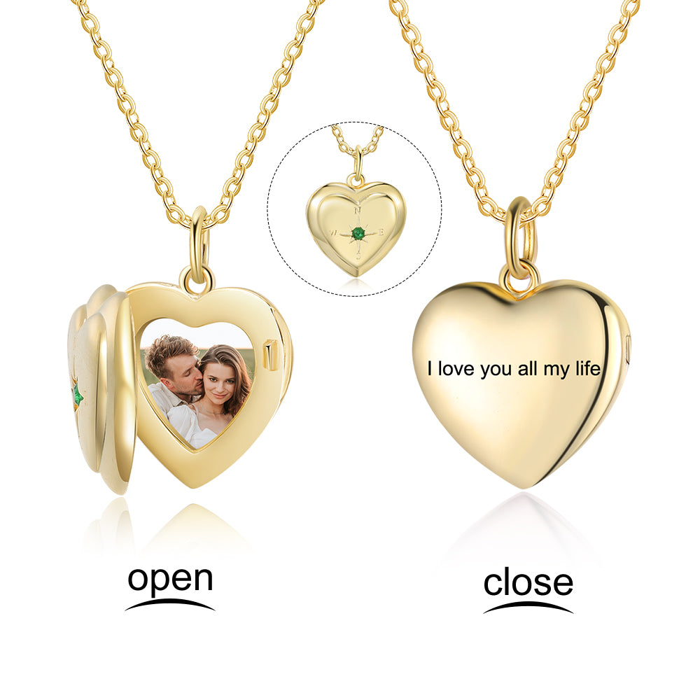 Personalized Custom Photo Necklace