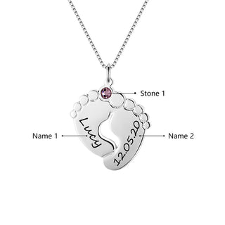 Custom Feet Necklace