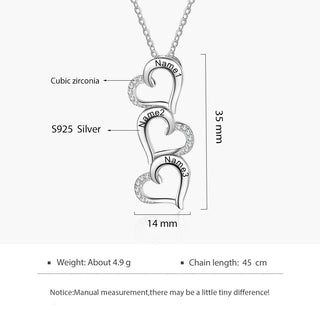 Personalized 925Sterling Silver Necklace