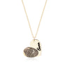 Personalized Fingerprint 18mm Heart Necklace