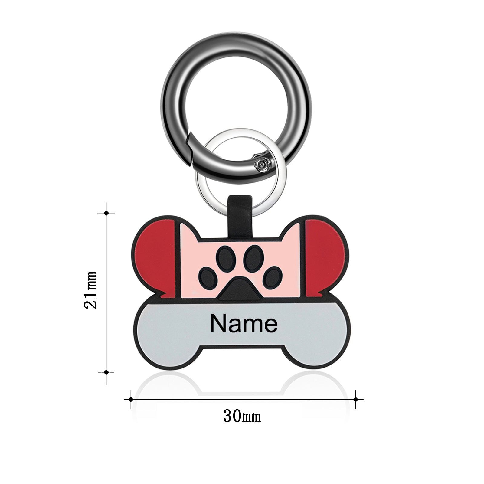 Personalized Silica gel Dog Tag