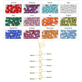 Rhodium Plated Double Heart Baby Feet Necklace