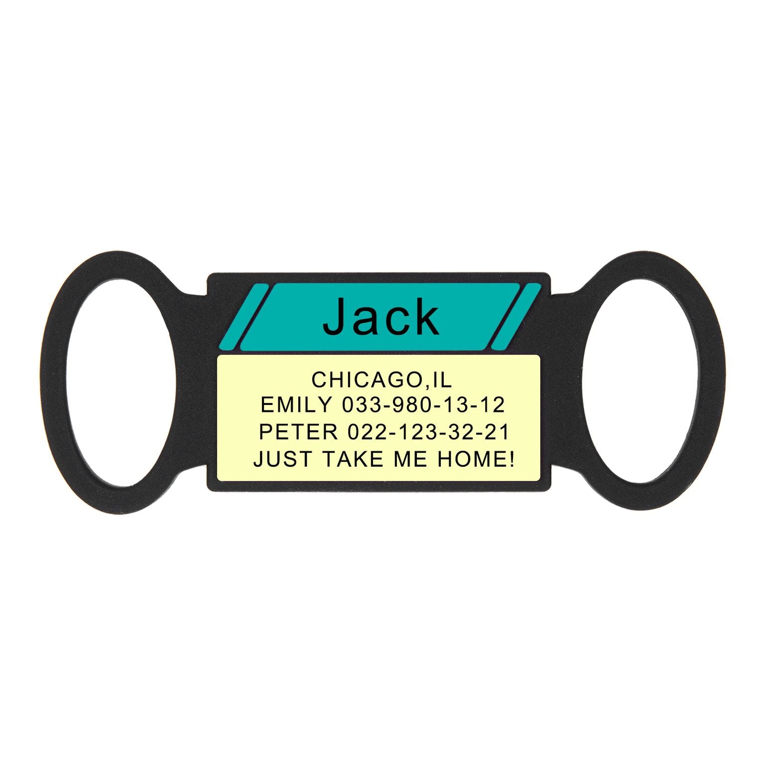 Personalized Silica gel Dog Tag