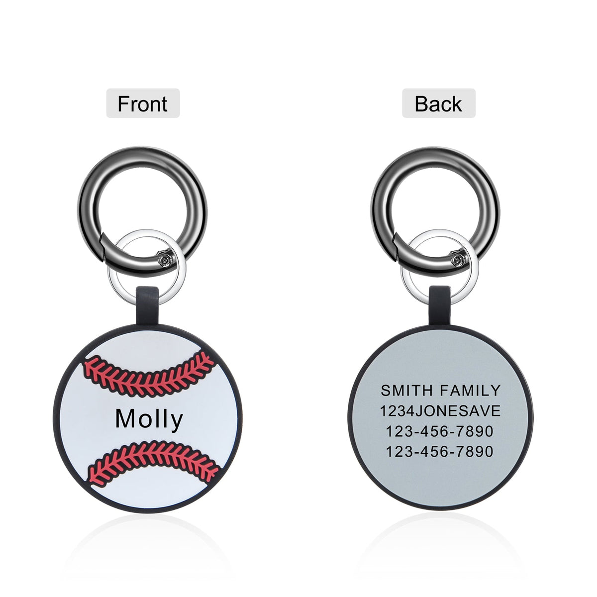 Personalized Silica gel Dog Tag