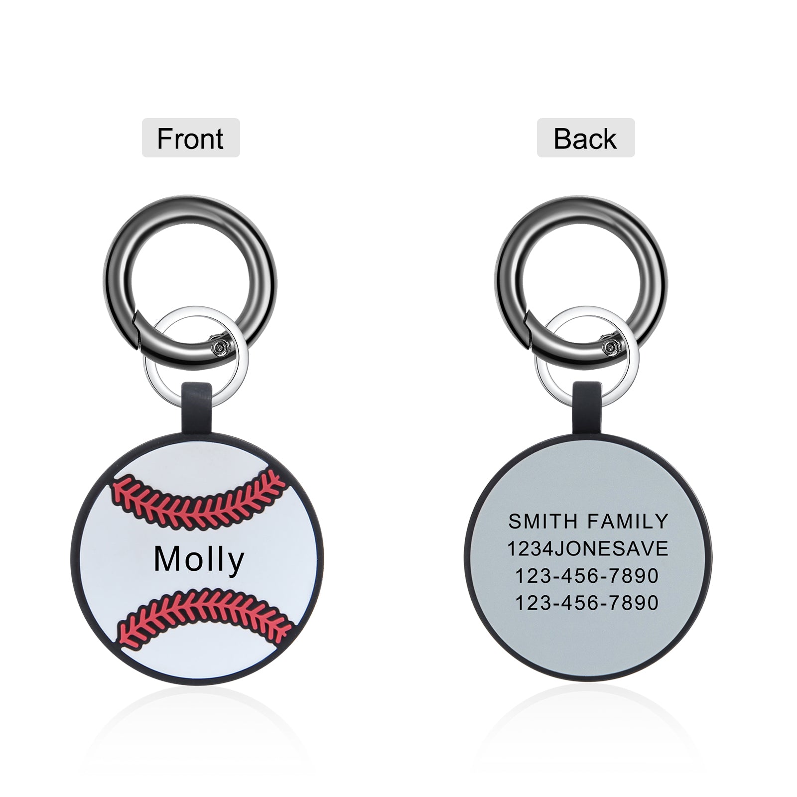 Personalized Silica gel Dog Tag
