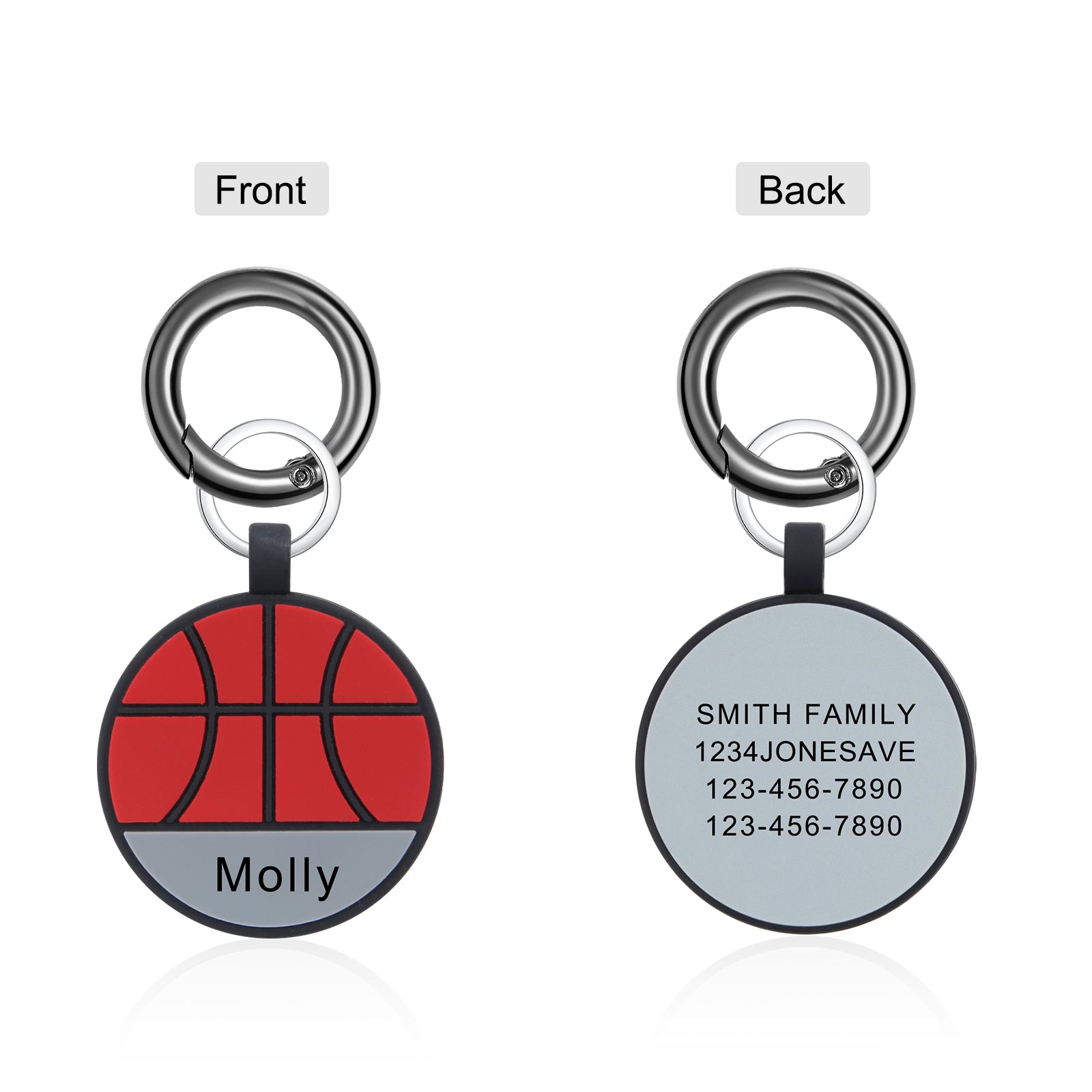 Personalized Silica gel Dog Tag