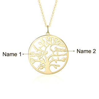 Tree of Life Name Necklace