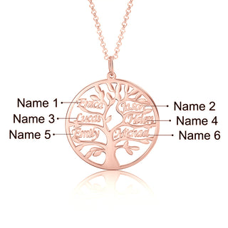 Tree of Life Name Necklace