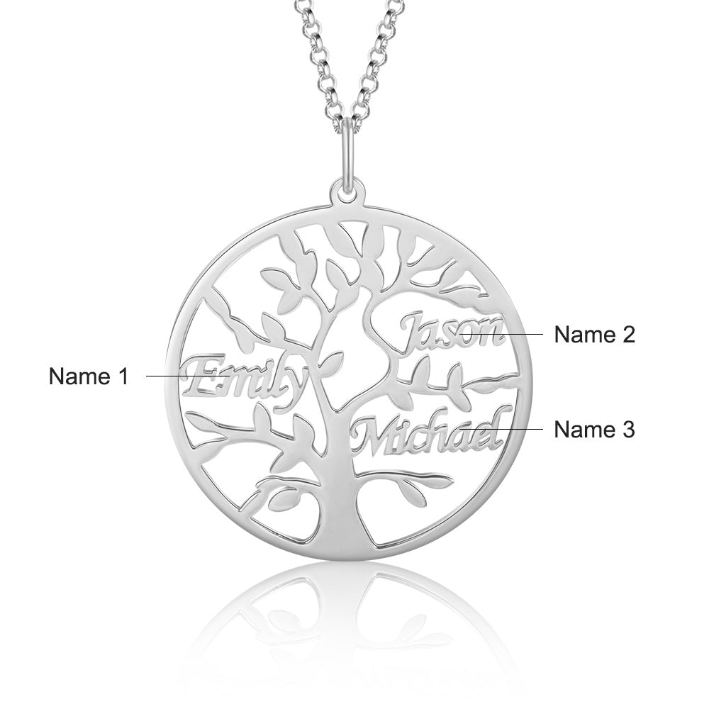 Tree of Life Name Necklace