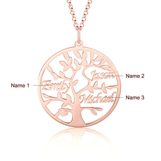 Tree of Life Name Necklace