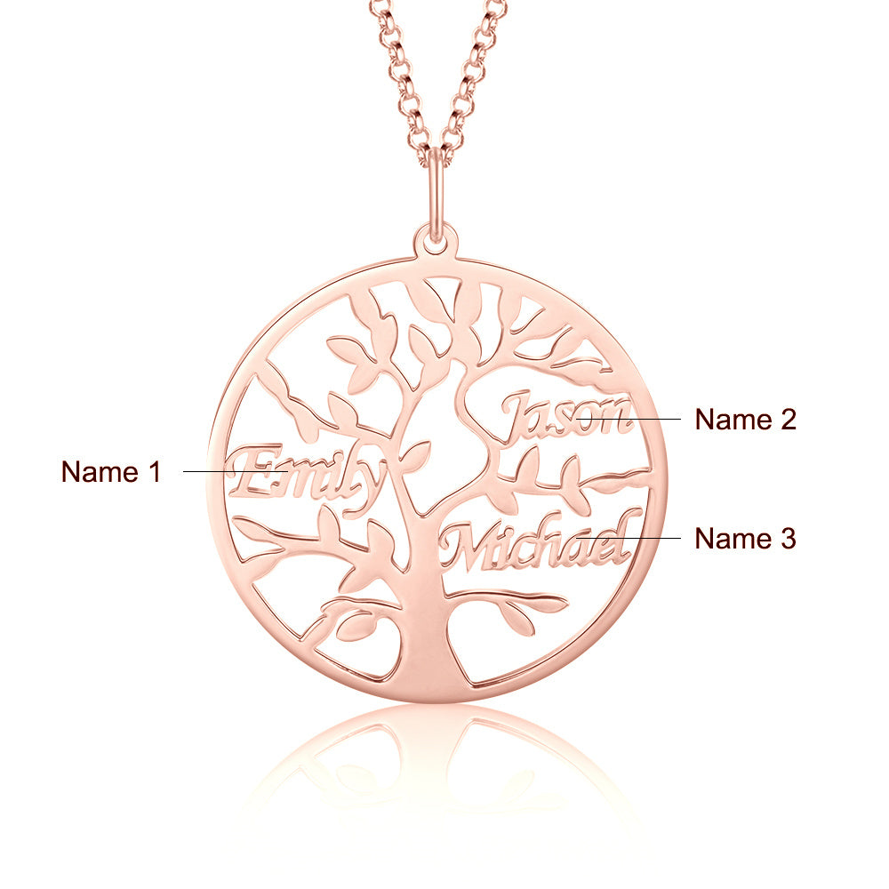 Tree of Life Name Necklace