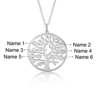 Tree of Life Name Necklace