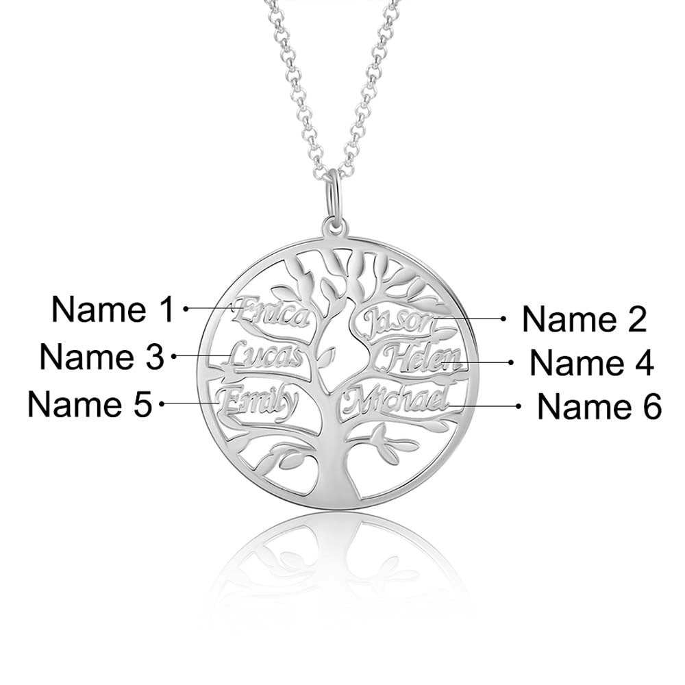 Tree of Life Name Necklace
