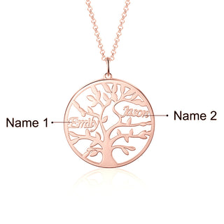 Tree of Life Name Necklace
