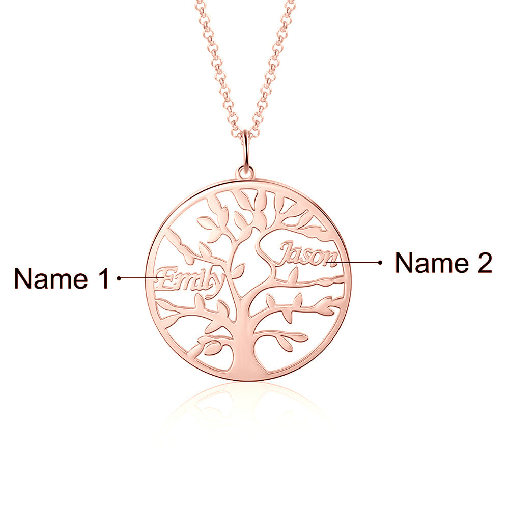 Tree of Life Name Necklace