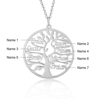 Tree of Life Name Necklace