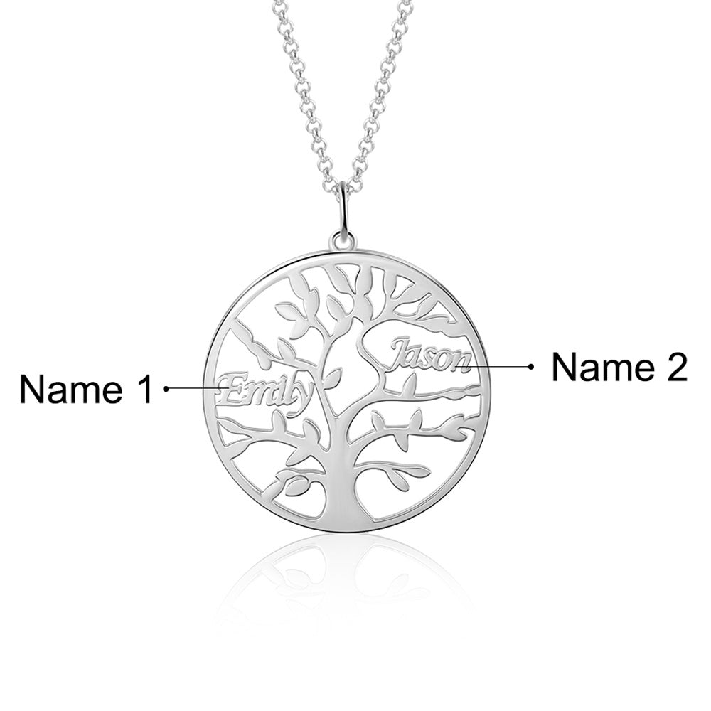 Tree of Life Name Necklace