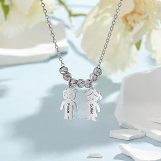 Personalized Stainless Steel Baby Necklace
