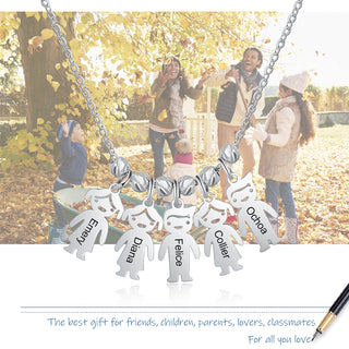 Personalized Stainless Steel Baby Necklace