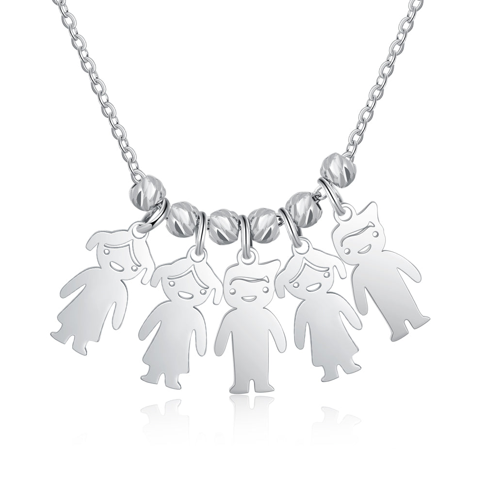 Personalized Stainless Steel Baby Necklace