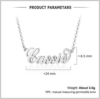 Standard Name Necklace
