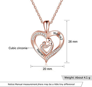 Birthstone & Engraved Necklace